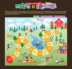 Have fun with math and science game