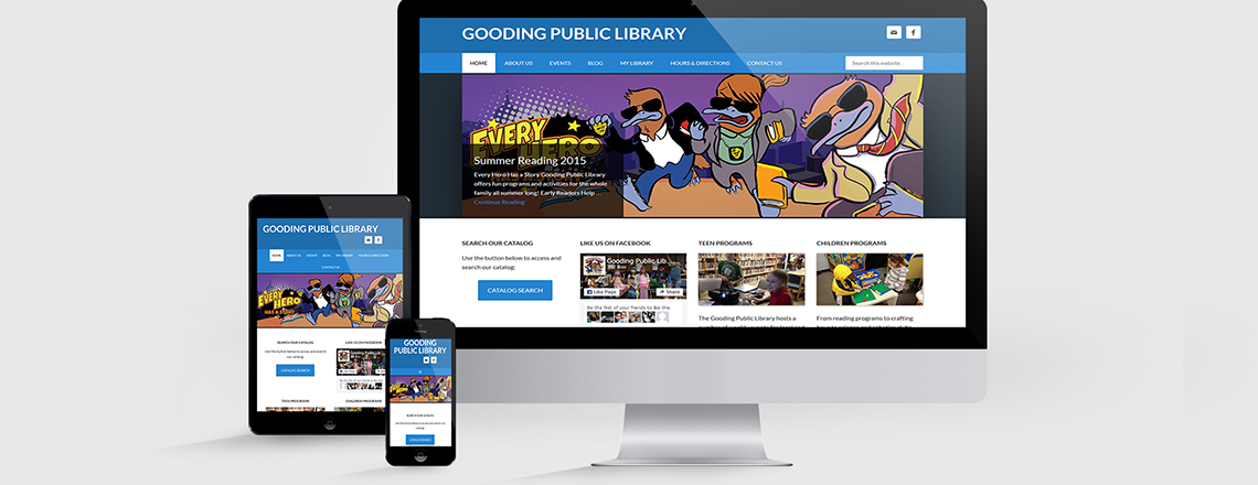 Gooding Public Library eBranch Website